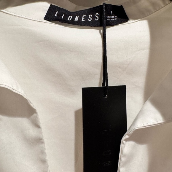 Lioness White Button-Up Shirt - Picture 3 of 4